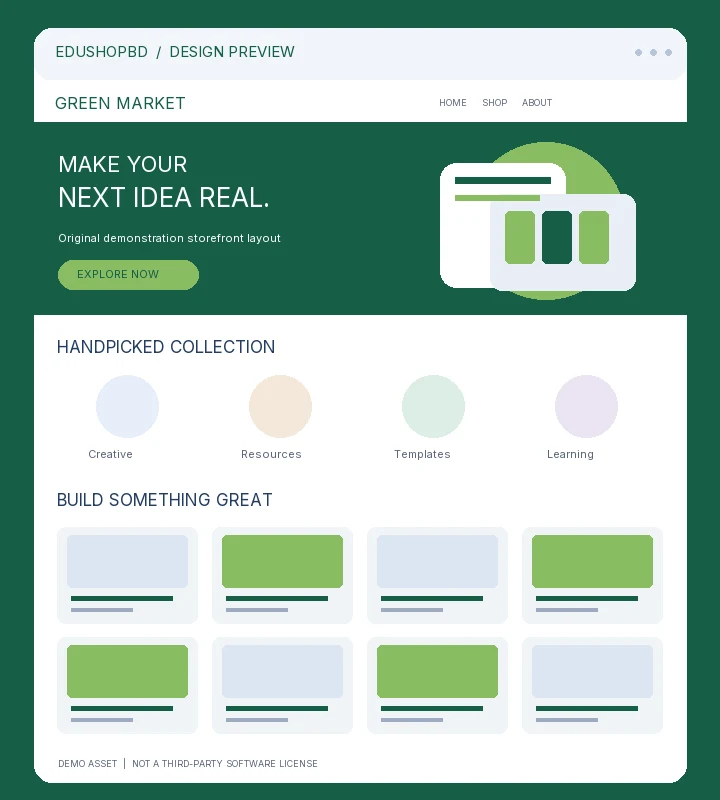 Green Market — Demo Kit