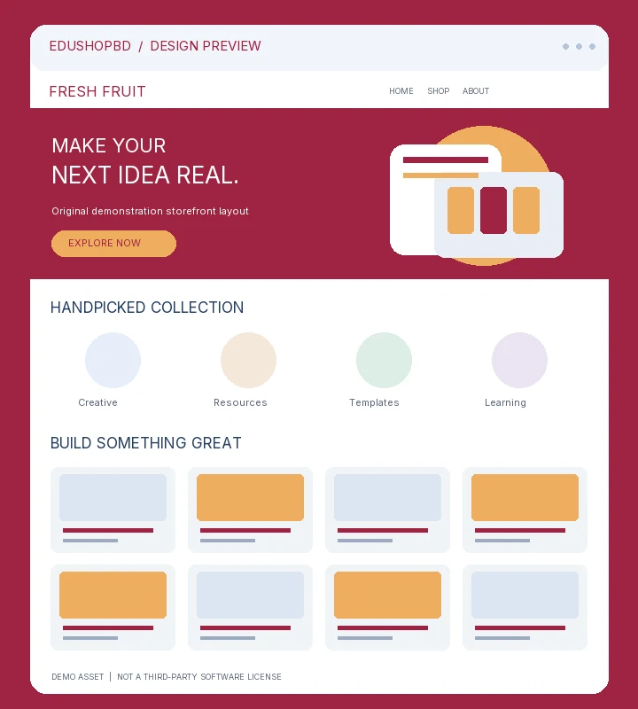 Fresh Fruit — Demo Kit