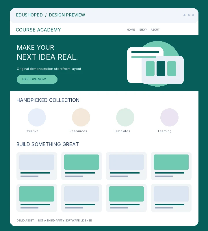 Course Academy — Demo Kit