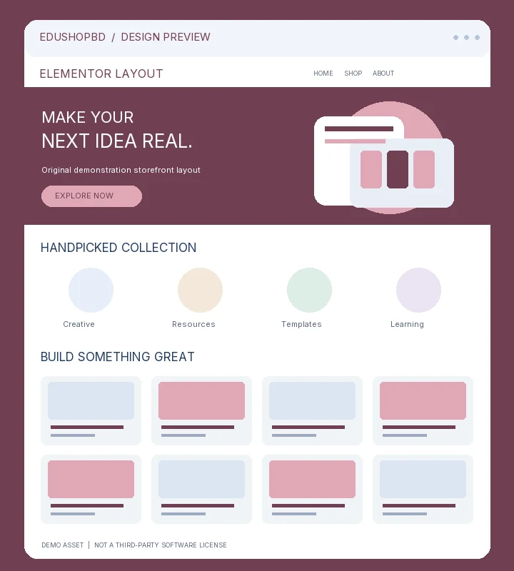 Elementor Layout — Demo Guide